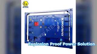 ATEX 80KVA Bölge Jeneratörü Patlamaya Dayanıklı