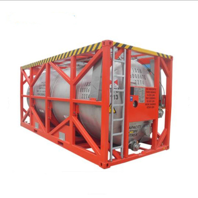 DNV2.7-3 Stok Standardı 10ft Açık Deniz Konteyner Ekipmanı Kaldırma Çerçevesi Kızağı