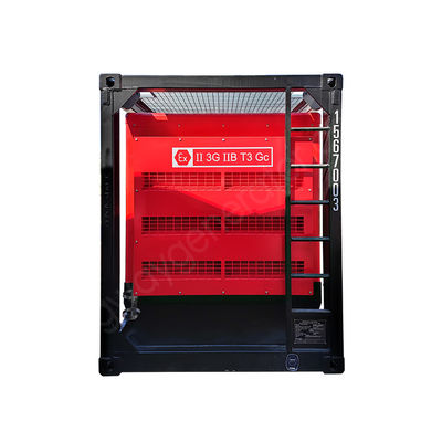 ATEX Bölgesi II 25kva/20kw 3 fazlı dizel jeneratör seti DNV 2.7-1 kaydırma çerçeve bölgesi 2 ex-proof dizel jeneratörü ile