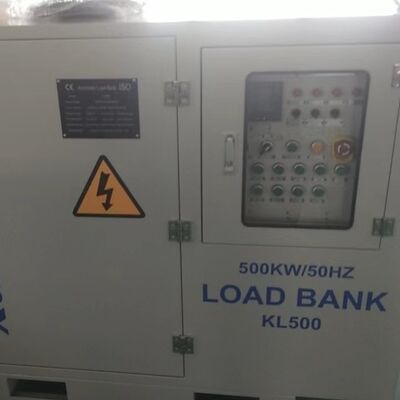 Heavy-Duty Resistive Load Bank Forced-Air Cooling 500kW Capacity 400V 50/60HZ