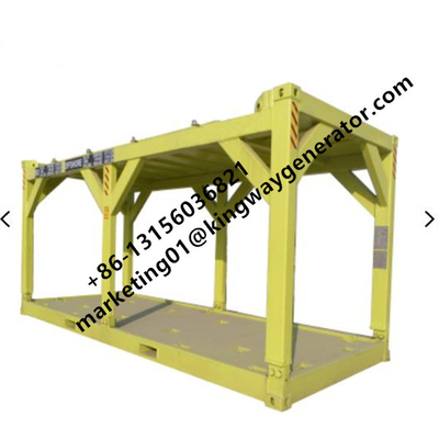 ISO 20ft 40ft 40hc Konteyner Kaldırma Çerçevesi Skid Offshore ve Onshore Open