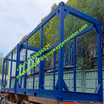 Ana Çelik Yapı 20ft Nakliye Konteyner Çerçevesi Dayanıklı Boyut