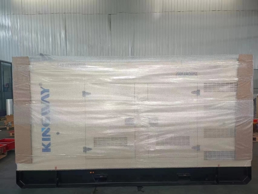 Gaz Isı Pompası Klima için 250KVA Doğal Gaz Cummins 200kw Jeneratör Sessiz