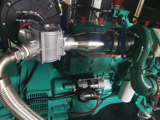 Gaz Isı Pompası Klima için 250KVA Doğal Gaz Cummins 200kw Jeneratör Sessiz