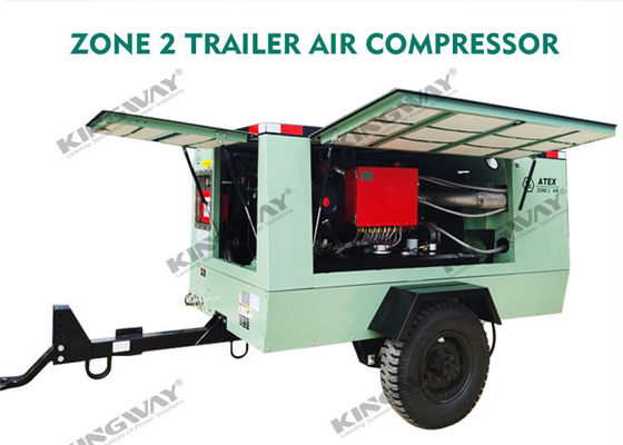 Patlama geçirmez hava kompresörü Dizel motor hava kompresörü Eks-kanıtlı ATEX Bölge 2