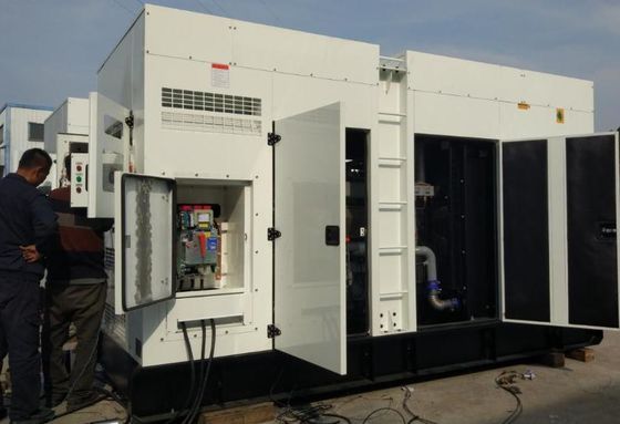 Ses geçirmez dizel jeneratör seti Motor CE ISO DNV Sertifikası Dizel Genset Slient