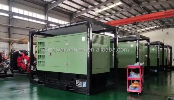 Petrol ve gaz sahaları için DNV2.7-1 açık deniz Atex Bölgesi 2 Patlama Kanıtı Doğrudan üreticiden Rig Safe Diesel Generator