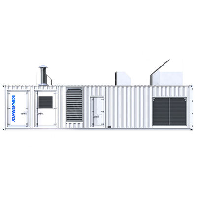 Sessiz gölge 300kw 400v 3 faz 4 kablo doğal gazlı jeneratör