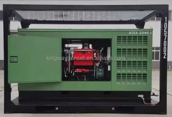 Atex Bölge 2 Patlama Dayanıklı 60kva 1250KVA Doğrudan üreticisi Dizel Jeneratör Petrol ve gaz alanı DNV2.7-1 kaldırma çerçeve Çin