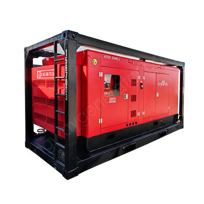 Atex Bölge 2 Patlama Dayanıklı 60kva 1250KVA Doğrudan üreticisi Dizel Jeneratör Petrol ve gaz alanı DNV2.7-1 kaldırma çerçeve Çin