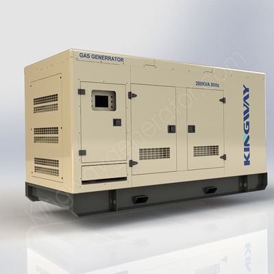 Sessiz Gaz Genset CE Sertifikası 50HZ/60HZ 240V/120V 50kw Güçlü Gaz Jeneratörü Marka Motorları ile