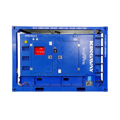 48KW 60KVA 50HZ 60HZ ATEX Sertifikalı Bölge 2 Patlama Güvenli Dizel Jeneratör Set Sessiz Jeneratör Set