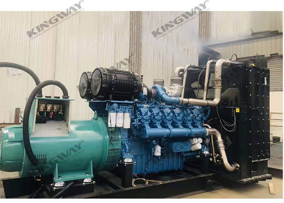 Süper Sessiz Çatı Dizel Jeneratörü 30kva'dan 500kva'ya 400v 50hz 3 faz 4 Tel Dizel Genset