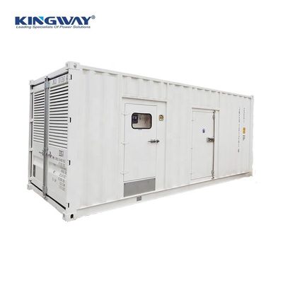 CE yüksek güç yüksek voltaj özel Genset 1000Kw-2000Kw Bekleme Gücü İyi Kaliteli Dizel konteyner jeneratörü