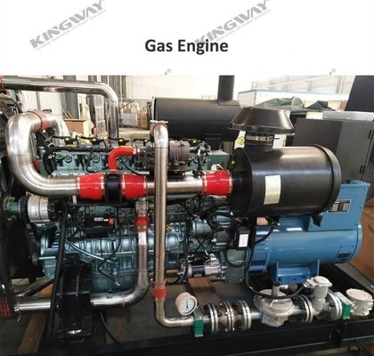 Tek 3 fazlı CE 50hz 1500rpm 60hz 1800rpm su soğutmalı 100kw doğal gaz biyogaz gaz motoru LPG
