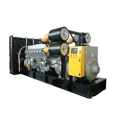 Enerji mühendisliği ISO su soğutmalı 3 fazlı CE 50hz 60hz 1500rpm 1800rpm doğal gaz jeneratörü büyük proje büyük elektrik santrali