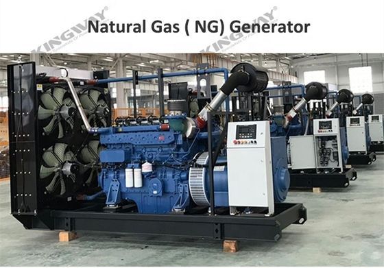 Enerji mühendisliği ISO su soğutmalı 3 fazlı CE 50hz 60hz 1500rpm 1800rpm doğal gaz jeneratörü büyük proje büyük elektrik santrali