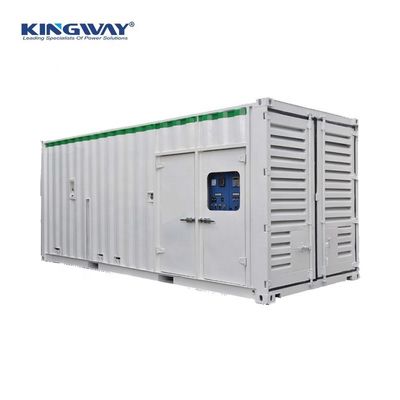 Yüksek Voltajlı Genset OEM özel 1000Kw-2000Kw Bekleme Gücü İyi Kalite ünlü Dizel konteyner jeneratörü