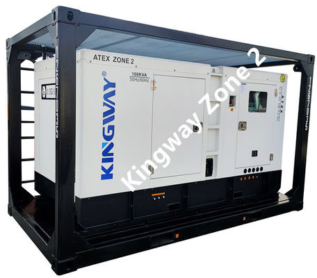 Supply 800kva 640kw 400v 60hz dizel motor patlamaya dayanıklı bölge 2 atex offshore dizel jeneratörü