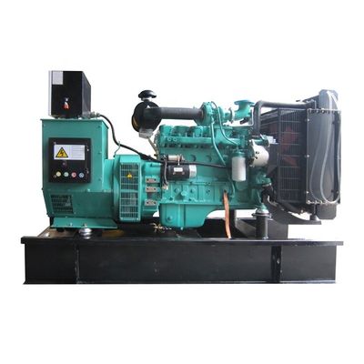 CE 50kw su soğutmalı tek üç fazlı 50hz 1500rpm 60hz 1800rpm ricardo motor sessiz dizel jeneratör seti