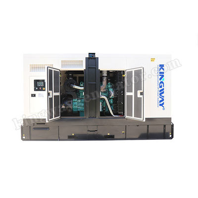 ATS CE ISO 500 KVA 400 KW 60hz 1800rpm Çinli elektrikli 3 fazlı sessiz dizel jeneratör seti