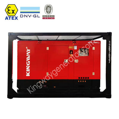 125kva 400v 50hz 3 faz 4 tel dizel motoru 2. Bölge ATEX dizel jeneratörü
