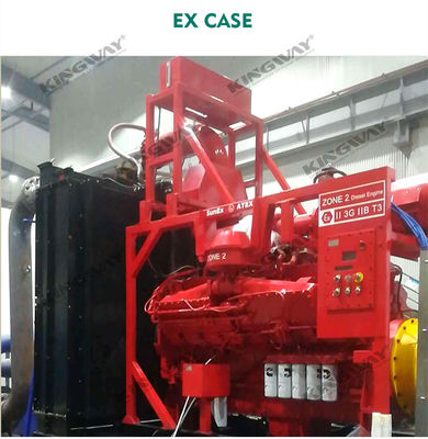 Bölge 2 için 800kva 400v 50hz ateks dizel jeneratör