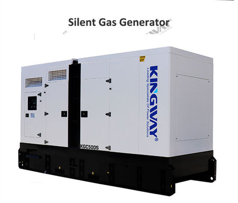 Sessiz gölge 1000kw 400v 50hz 3 faz 4 tel doğal gaz 1250kva gaz motoru jeneratörü