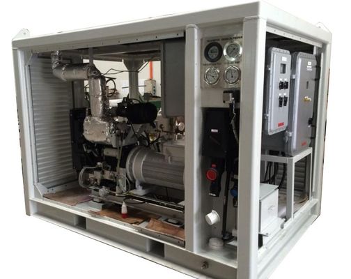 60 kva Atex Bölge 2 IIB Sıcaklık T3 Dizel Jeneratör Alternatörü IP55 Patlama Dayanıklı DNV 2.7-1 Offhore Konteyner