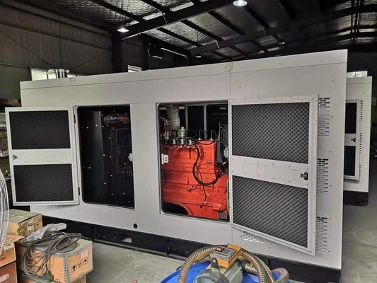 Ev Kingway Gaz Motoru için 320KW Sessiz Doğal Gaz Jeneratörü