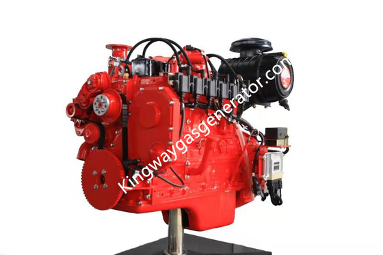 30KW Gaz Jeneratör Seti için 38KW 1500r / Min 3 Fazlı Doğal Gaz Motoru