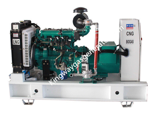60KW 75KVA Kingway Cummins Motor Sessiz Gaz Jeneratör Seti