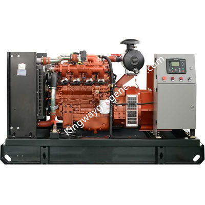 CE Kingway yüksek kaliteli 90KW NG Doğal Gaz Jeneratörü Cummins Engine Tarafından Güçlendirilen düşük tüketim