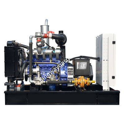 Su soğutulmuş 50hz 1500rpm 60hz sessiz 80kw 100kva  biyogaz jeneratörü seti ana şebeke