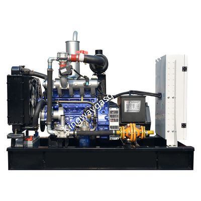 Su soğutulmuş 50hz 1500rpm 60hz sessiz 80kw 100kva Cummins biyogaz jeneratörü seti ana şebeke