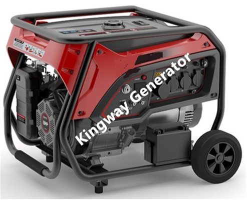 10KW Sessiz Küçük Mobil Doğalgaz Jeneratör Seti Acil Güç
