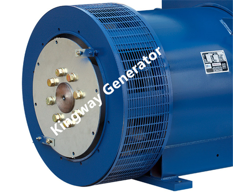 250KVA Senkron AC Alternatör Jeneratör Fırçasız Mavi Renk