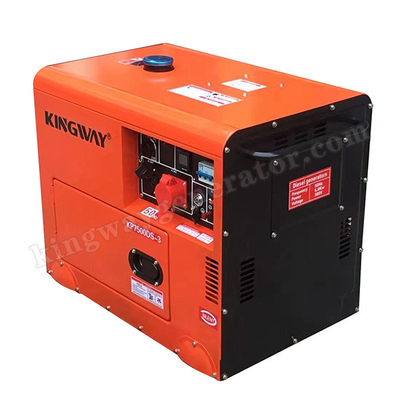 ROHS Sertifikası 12KW Taşınabilir Jeneratör Seti Evde Kullanım İçin Taşıması Kolay