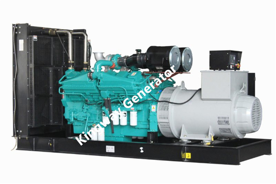 Sessiz Tip Su Soğutmalı Jeneratör 1500RPM 1000KVA 800KW Mitsubushi Motor