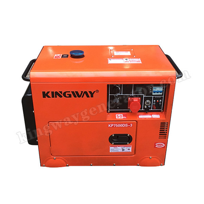 25L Yakıt Tankı ile Açık Stil 5KW Hava Soğutmalı Taşınabilir Jeneratör Acil Kullanım
