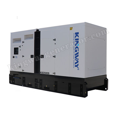 500KVA Dizel Jeneratör için Kingway Özelleştirilmiş Sessiz Jeneratör Kanopisi