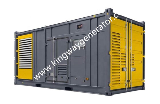 3 Faz Mitsubishi Motor Konteyner Dizel Jeneratör 600KW 750KVA