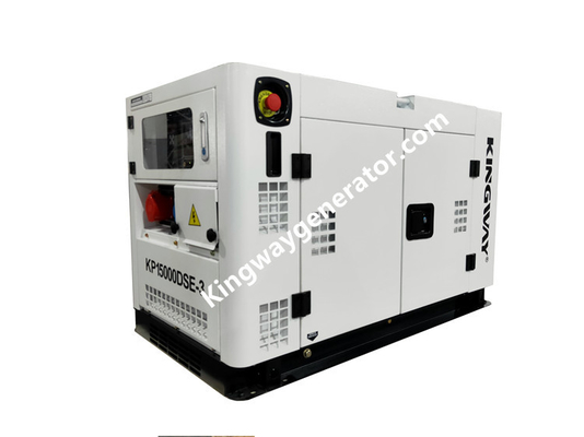 10KW Sessiz Küçük Mobil Doğalgaz Jeneratör Seti Acil Güç