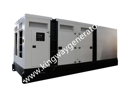 Sessiz Tip Su Soğutmalı Jeneratör 1500RPM 1000KVA 800KW Mitsubushi Motor