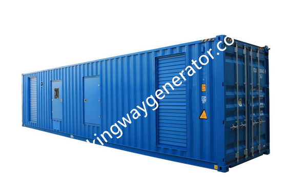 İnşaat için 750KVA 600KW Konteynerleştirme Sessiz Cummins Dizel Jeneratör