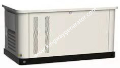 Kingway 50/60HZ 1/3faz 5.5kw Lifan Motor Ev yemekleri için İçilebilir Sessiz Doğalgaz Jeneratör Seti