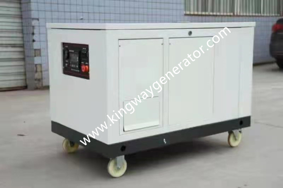 Kingway 50/60HZ 1/3faz 5.5kw Lifan Motor Ev yemekleri için İçilebilir Sessiz Doğalgaz Jeneratör Seti