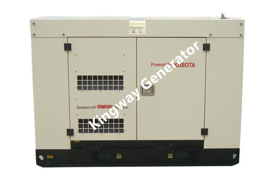 22KVA 17KW Japonya Yanmar Motor Sessiz Jeneratör Evde Kullanım İçin 3 Fazlı