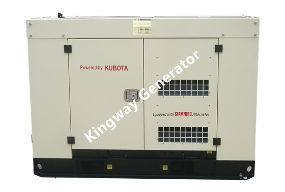 22KVA 17KW Japonya Yanmar Motor Sessiz Jeneratör Evde Kullanım İçin 3 Fazlı