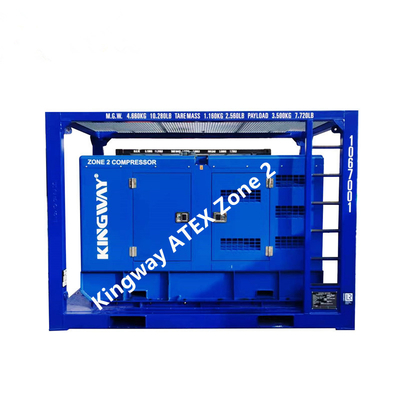ATEX Zone 2 Temp Class T3 Dizel endüstriyel Jeneratör Seti Patlama Korumalı 250KVA